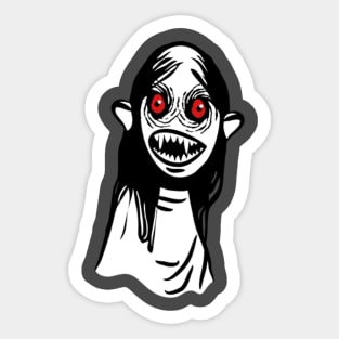 Vampire Halloween Cool Creepy Horror Scary Halloween Sticker